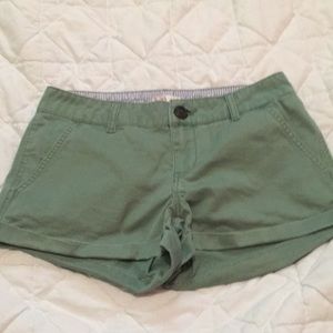 Olive Green Shorts